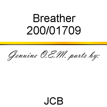 Breather 200/01709