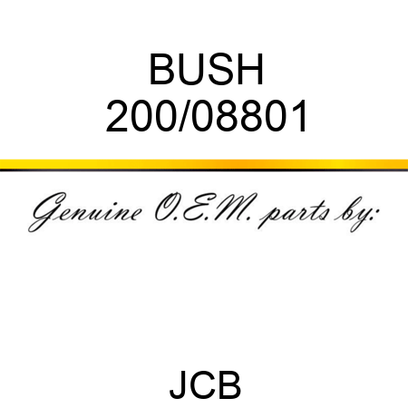 BUSH 200/08801