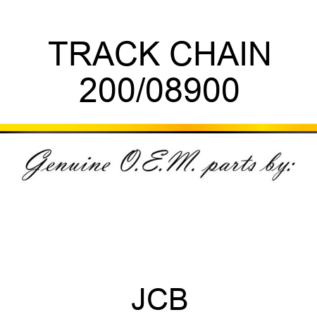 TRACK CHAIN 200/08900