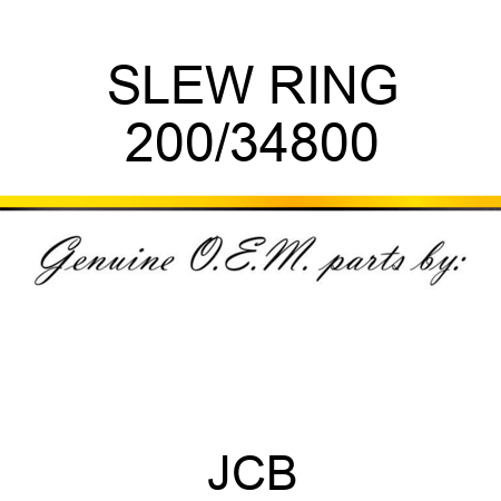 SLEW RING 200/34800