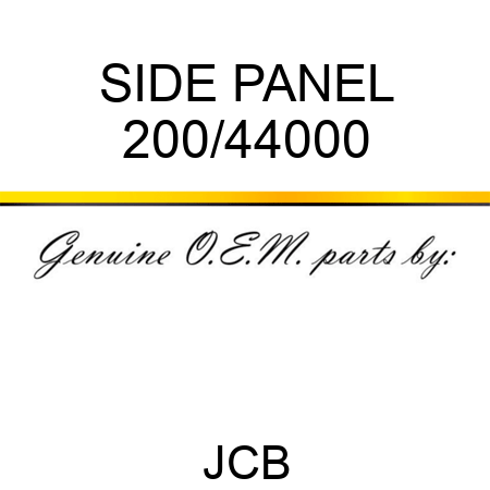 SIDE PANEL 200/44000