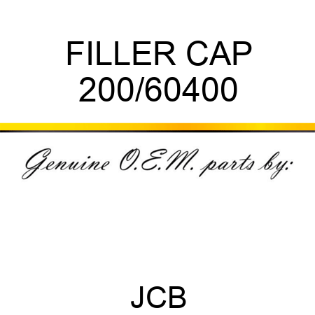 FILLER CAP 200/60400