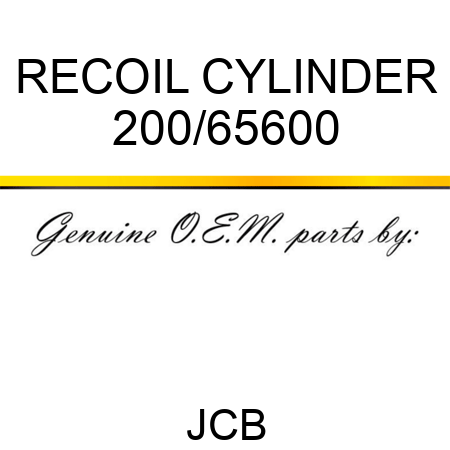 RECOIL CYLINDER 200/65600