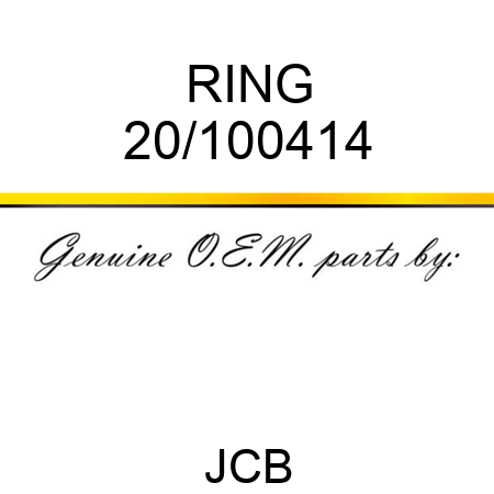 RING 20/100414