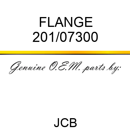 FLANGE 201/07300