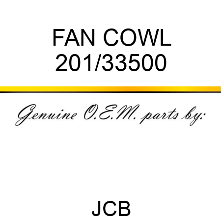 FAN COWL 201/33500