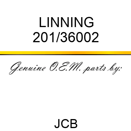 LINNING 201/36002