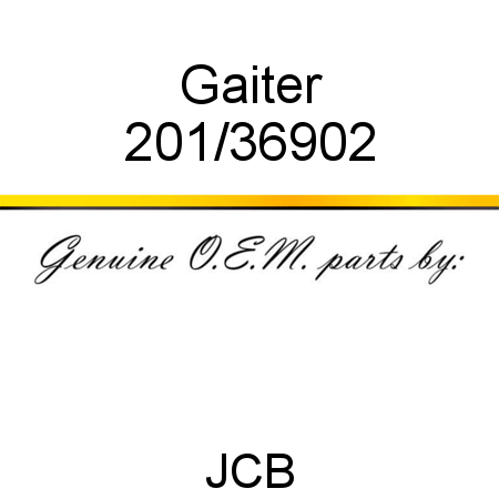 Gaiter 201/36902