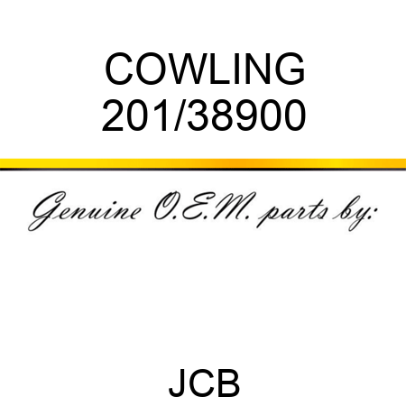 COWLING 201/38900