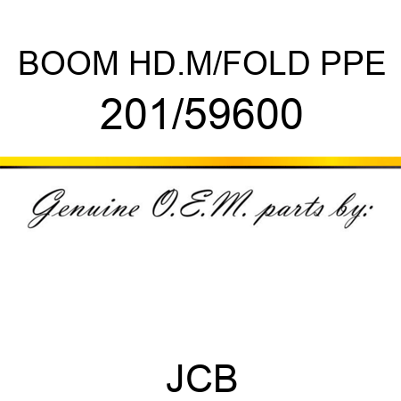 BOOM HD.M/FOLD PPE 201/59600