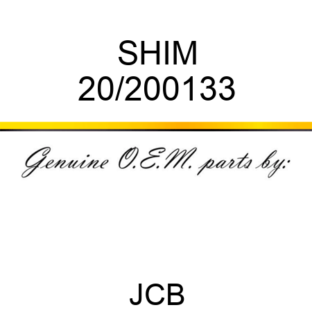 SHIM 20/200133