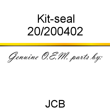 Kit-seal 20/200402