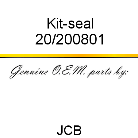 Kit-seal 20/200801