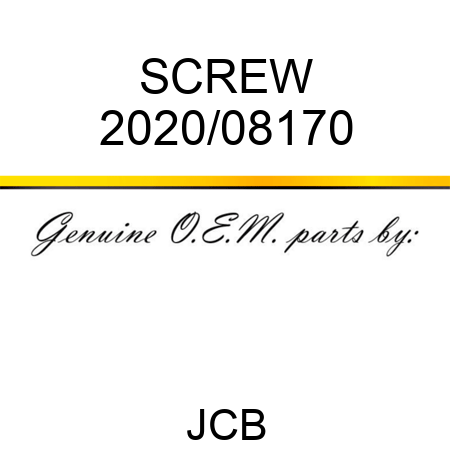 SCREW 2020/08170