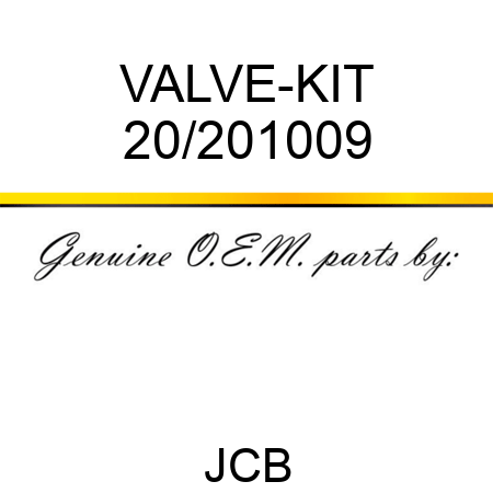 VALVE-KIT 20/201009