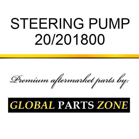 STEERING PUMP 20/201800