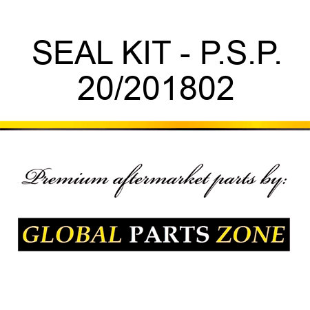 SEAL KIT - P.S.P. 20/201802