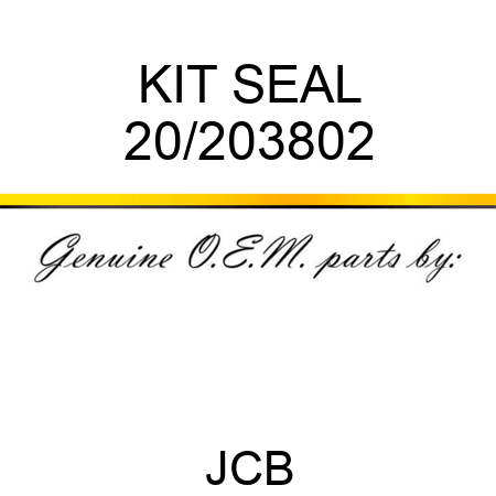 KIT SEAL 20/203802