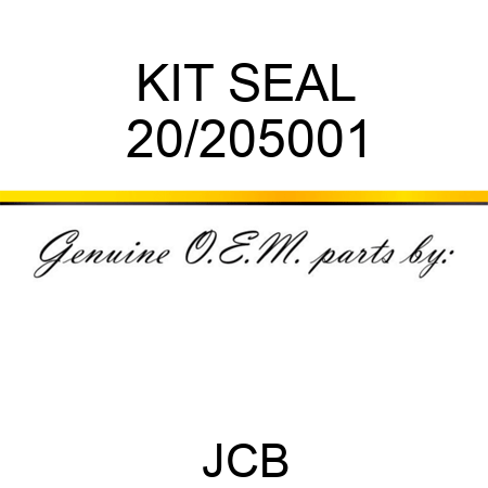 KIT SEAL 20/205001