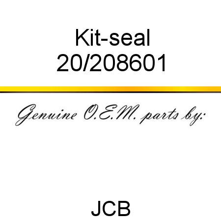 Kit-seal 20/208601