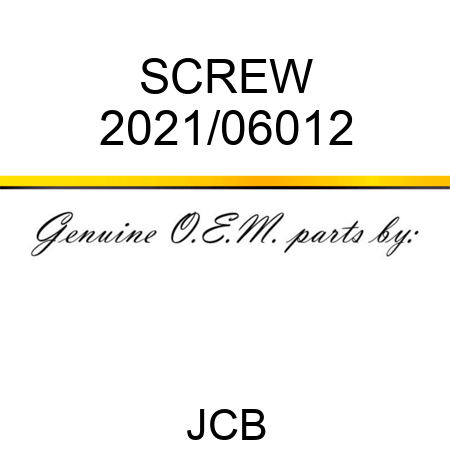 SCREW 2021/06012