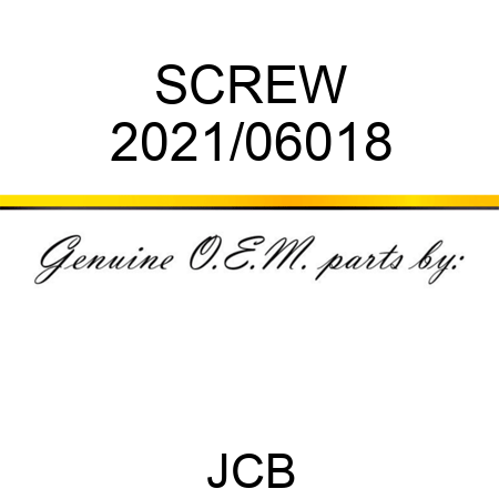 SCREW 2021/06018