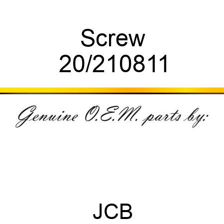 Screw 20/210811