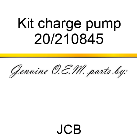 Kit charge pump 20/210845