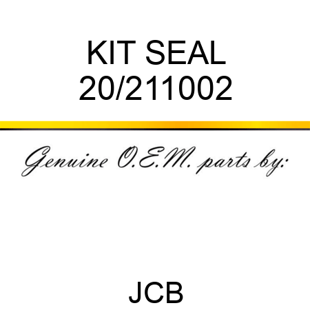 KIT SEAL 20/211002