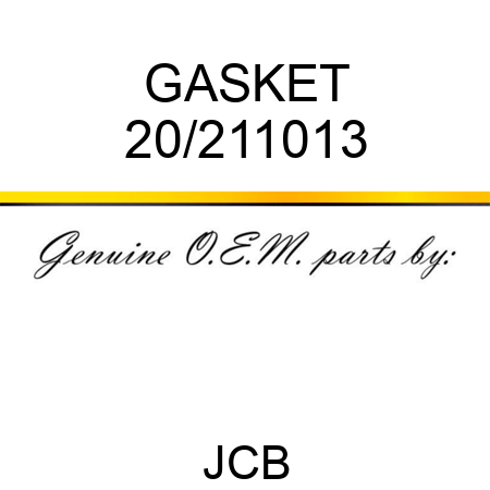 GASKET 20/211013