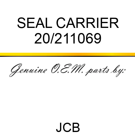 SEAL CARRIER 20/211069