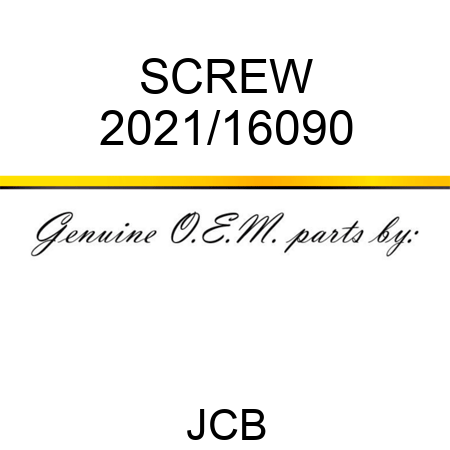 SCREW 2021/16090