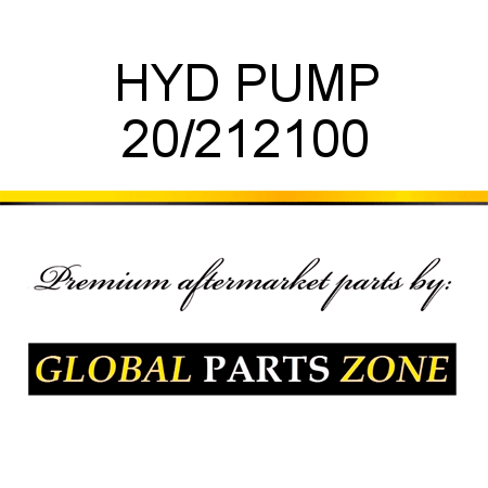 HYD PUMP 20/212100