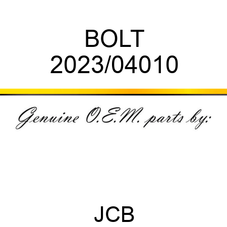 BOLT 2023/04010