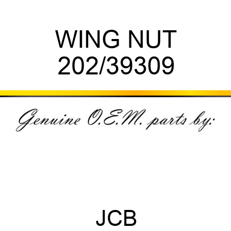 WING NUT 202/39309