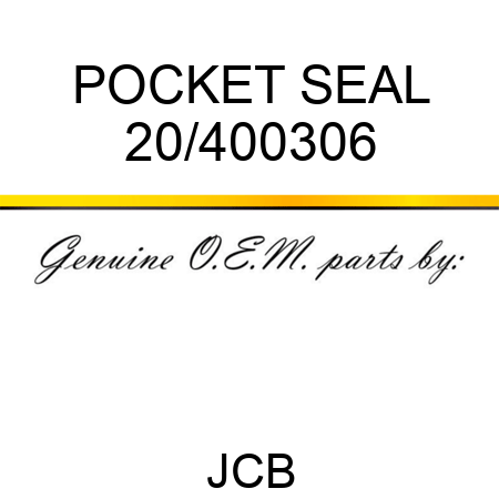 POCKET SEAL 20/400306