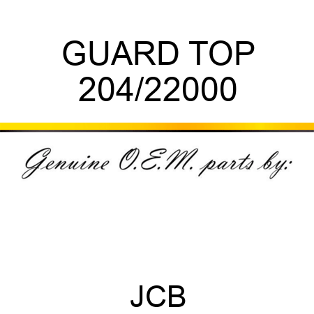 GUARD TOP 204/22000