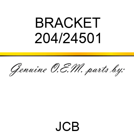 BRACKET 204/24501