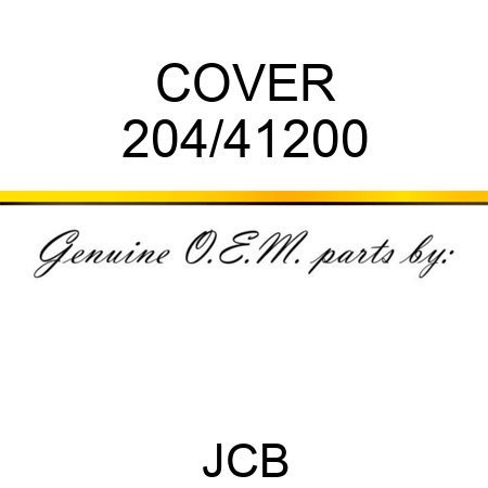 COVER 204/41200