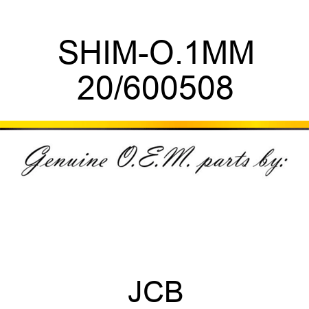 SHIM-O.1MM 20/600508