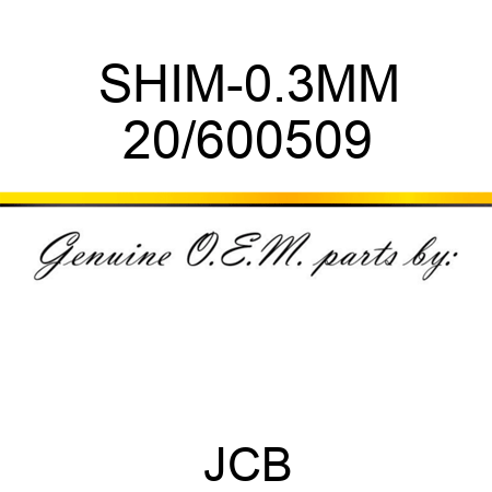 SHIM-0.3MM 20/600509