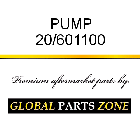 PUMP 20/601100