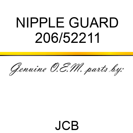 NIPPLE GUARD 206/52211