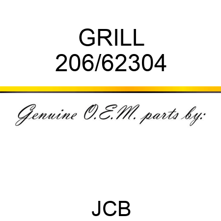 GRILL 206/62304