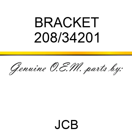BRACKET 208/34201