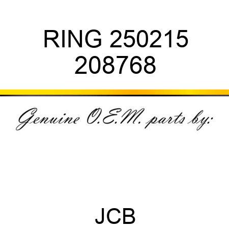RING 250215 208768