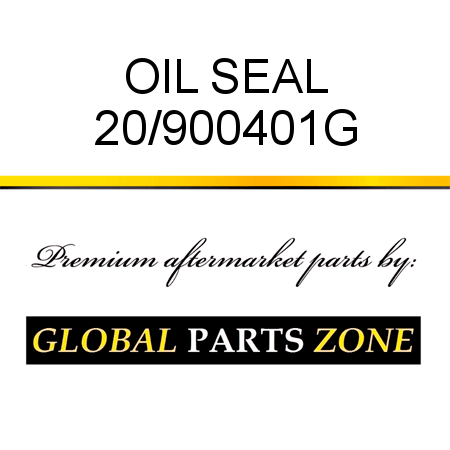 OIL SEAL 20/900401G