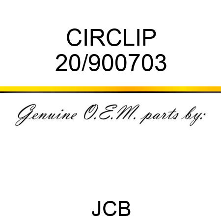 CIRCLIP 20/900703