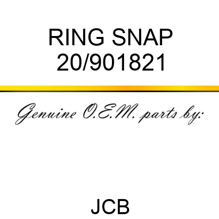 RING SNAP 20/901821