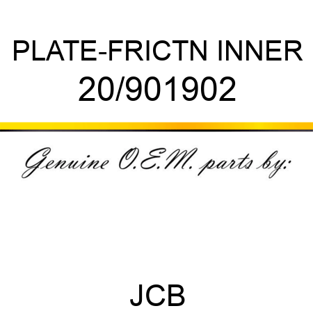 PLATE-FRICTN INNER 20/901902